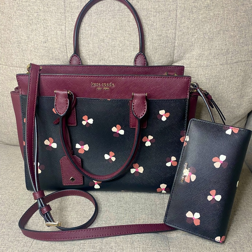 Kate Spade Cameron Street Satchel and Matching Wallet
